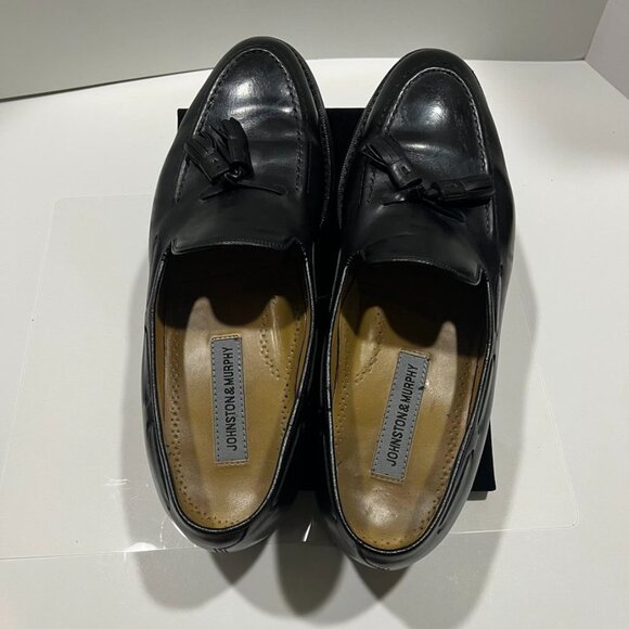 Johnston & Murphy Deerfield II Tassel Moc-Toe Loafers Black Men’s 10.5D main image 12